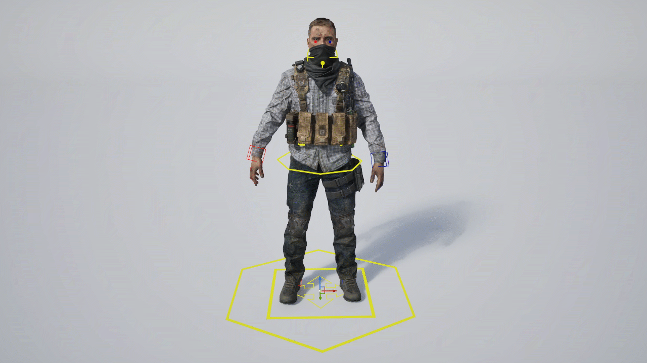 模型资产 – 模块化士兵角色 BigMediumSmall – shadow unit 模型资产 – 模块化士兵角色 BigMediumSmall – shadow unit