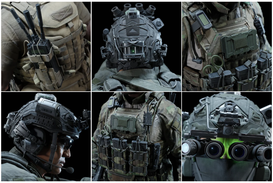 模型资产 – 特别行动模块化英雄角色 BigMediumSmall – specialops modular hero character 模型资产 – 特别行动模块化英雄角色 BigMediumSmall – specialops modular hero character