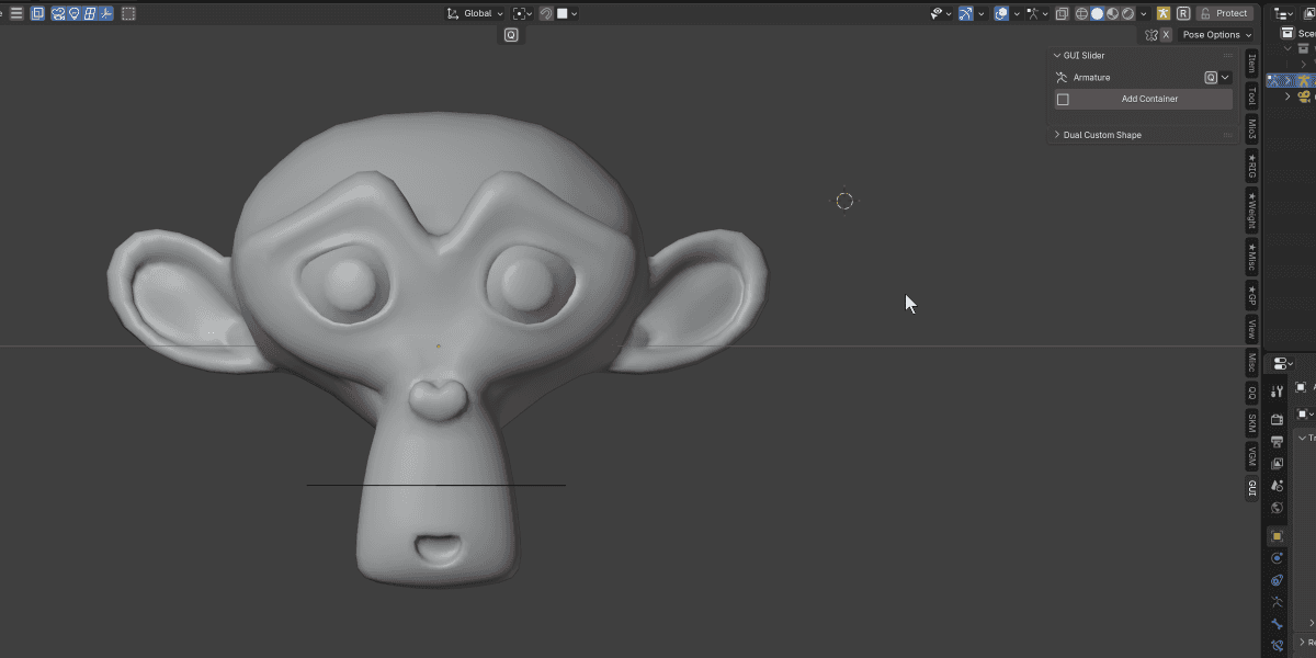 Blender插件 – Gui Slider Blender插件 – Gui Slider